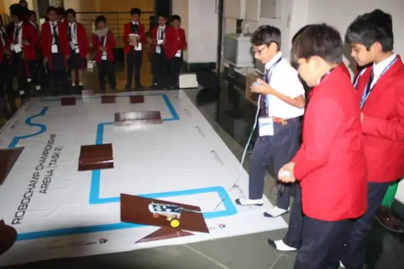 RoboChamp robotics competition arena
