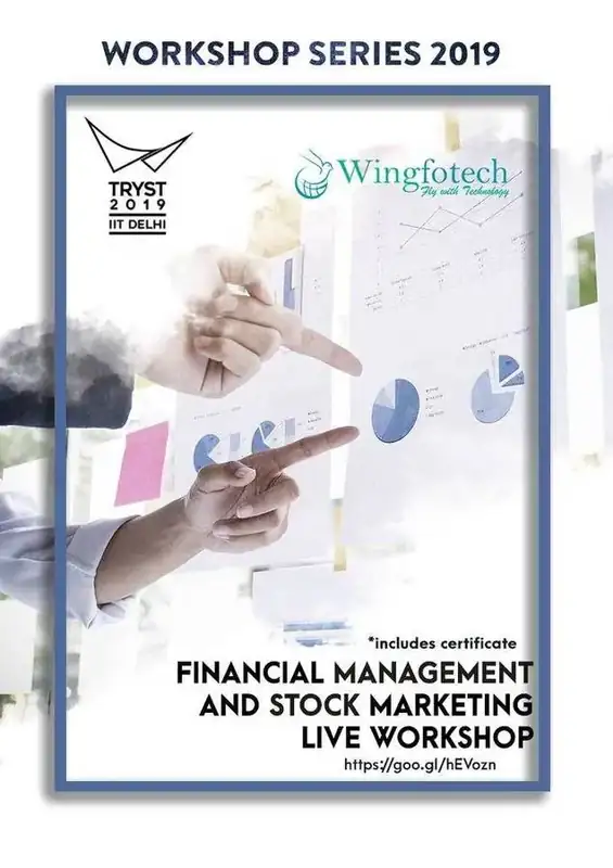 Tryst Workshop Series, IIT Delhi — Wingfotech
